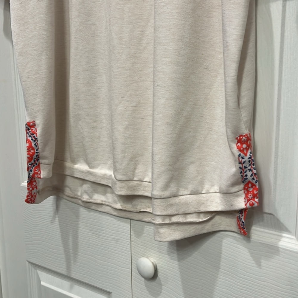 Matilda Jane Geometric Trim Idealist Short Sleeve Top Oversized Size XL - Picture 4 of 8